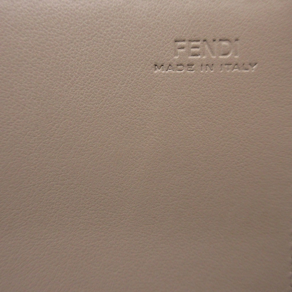 FENDI Long Wallet Purse 8M0251 leather pink By the way