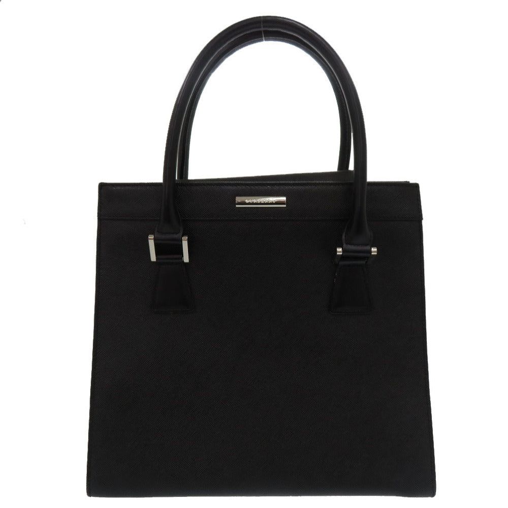 BURBERRY Handbag leather black Nova Check