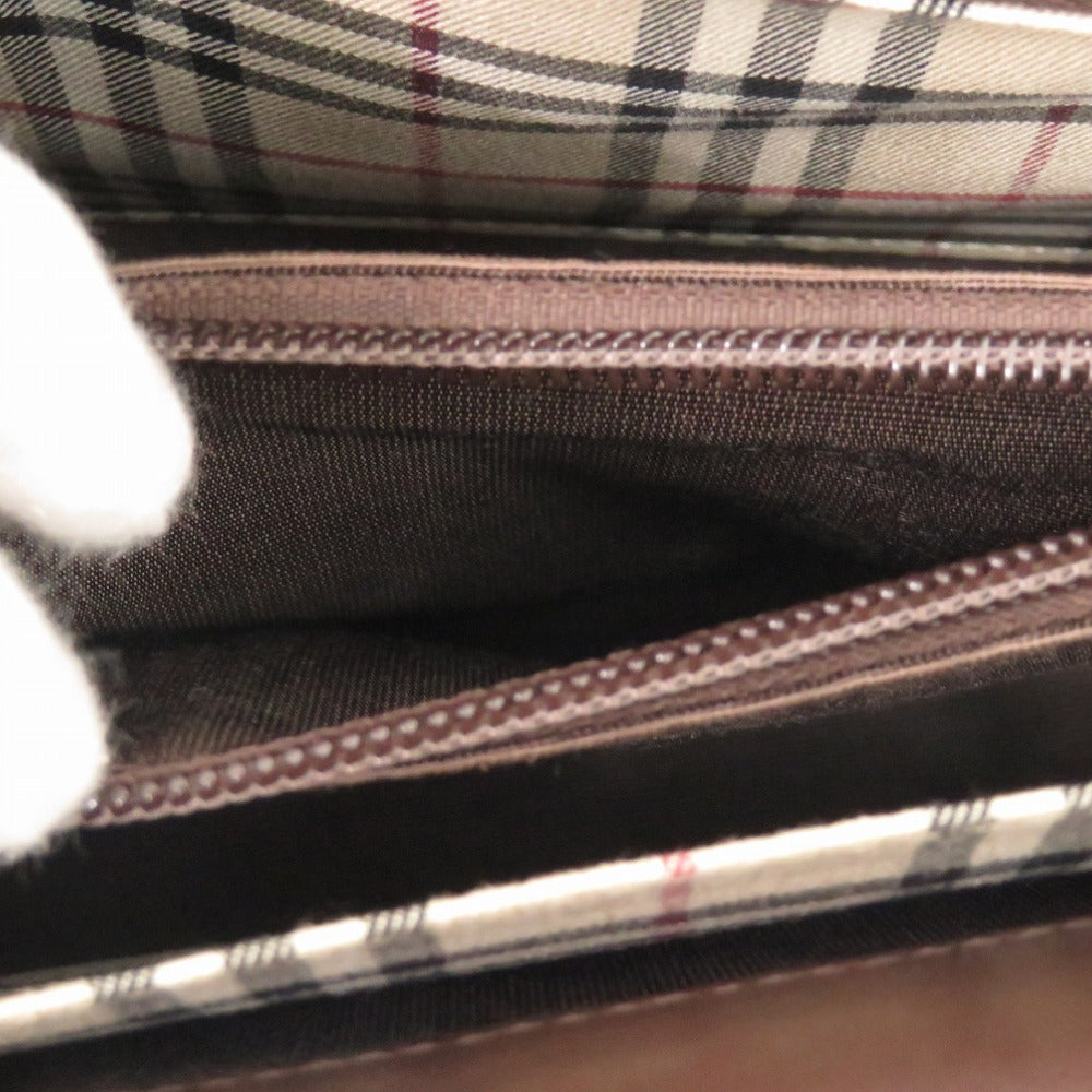 BURBERRY Tote Bag leather Brown