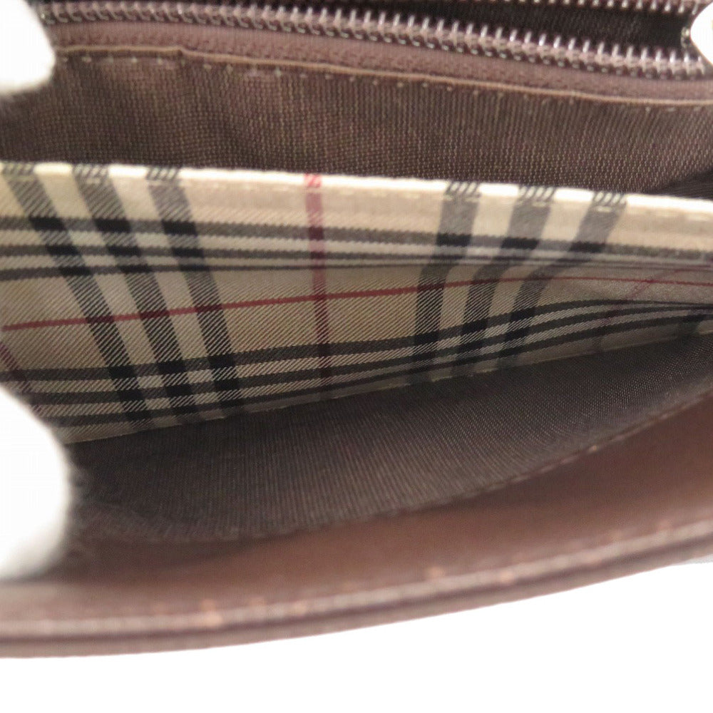 BURBERRY Tote Bag leather Brown