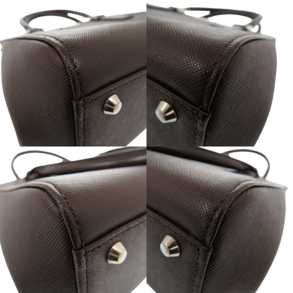 BURBERRY Tote Bag leather Brown
