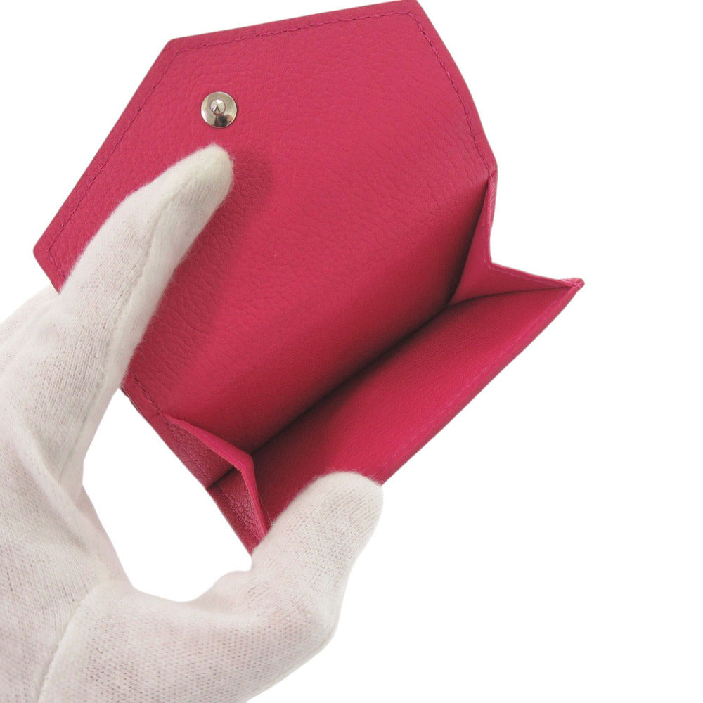 LOUIS VUITTON Tri-fold wallet M67860 leather pink Portefeuille Rock Mini