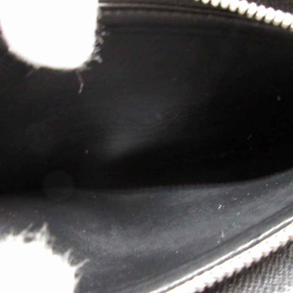 LOUIS VUITTON Long Wallet Purse M61857 Epi Leather Noir Epi Zippy wallet