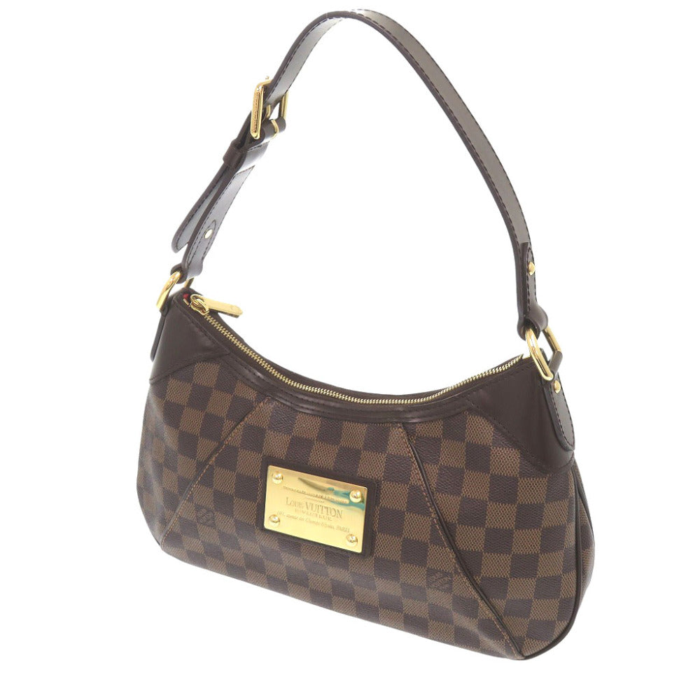 LOUIS VUITTON Shoulder Bag N48180 Damier canvas Ebene Damier Thames PM