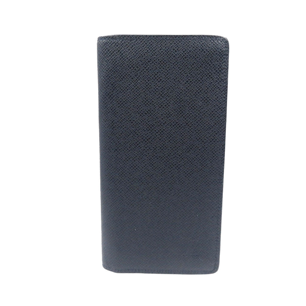 LOUIS VUITTON Long Wallet Purse M30502 Taiga Navy Taiga Portefeuille Braza