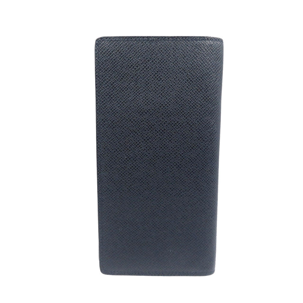 LOUIS VUITTON Long Wallet Purse M30502 Taiga Navy Taiga Portefeuille Braza