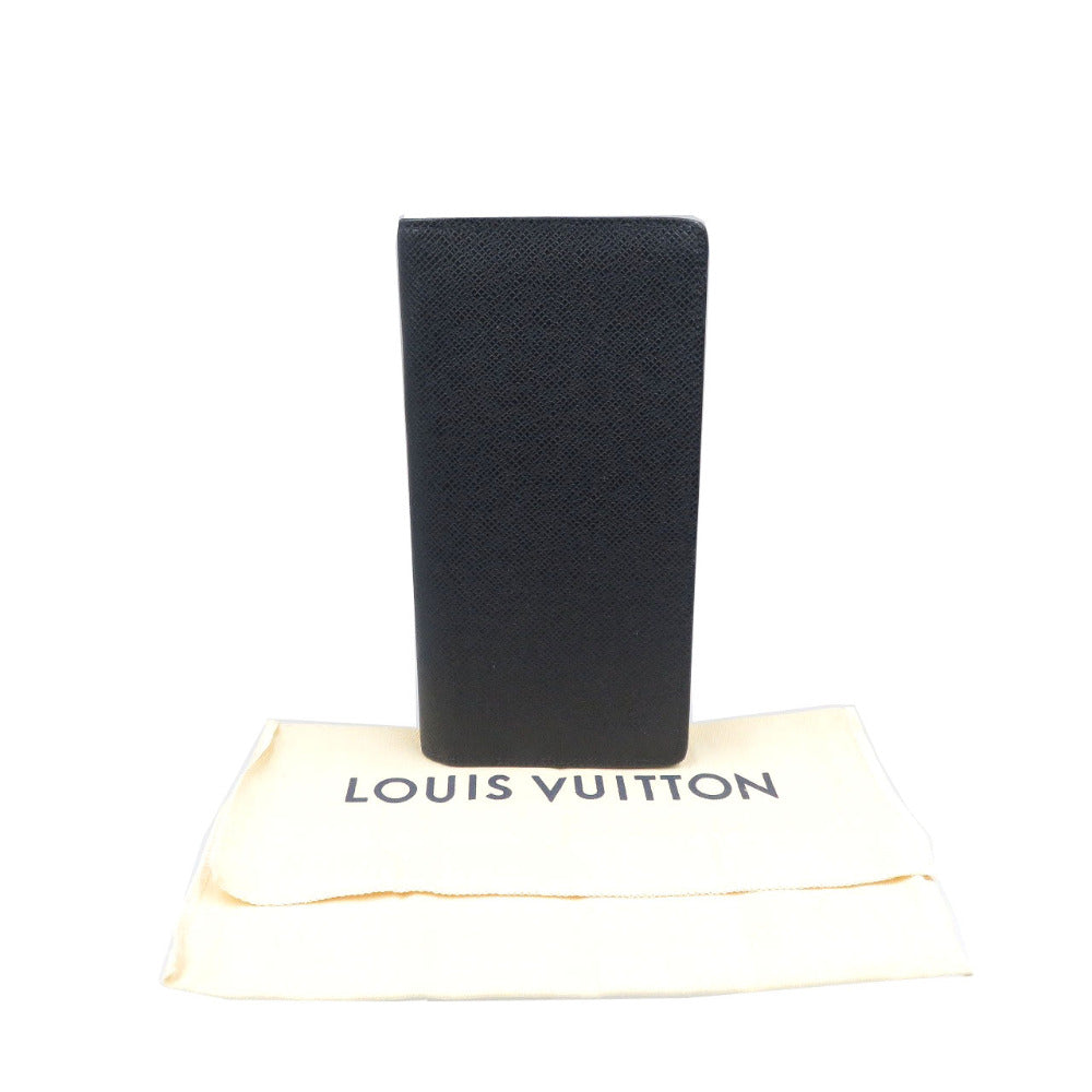 LOUIS VUITTON Long Wallet Purse M30502 Taiga Navy Taiga Portefeuille Braza