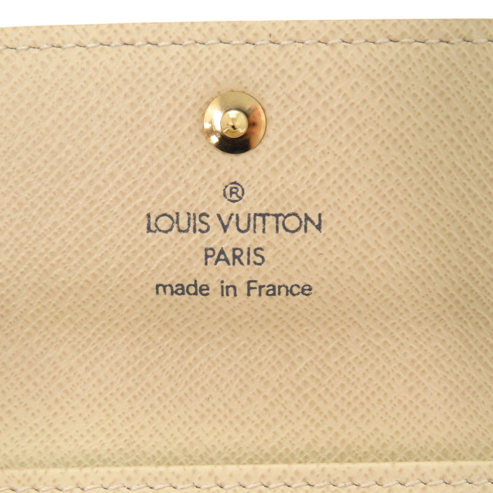 LOUIS VUITTON Key case Key holder N60020 Damier Azur Canvas gray Multicles4