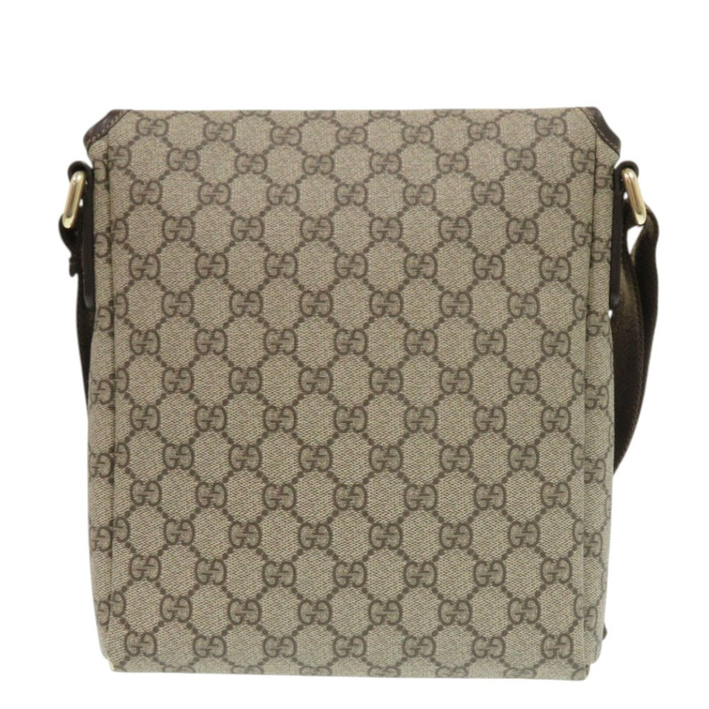 GUCCI Shoulder Bag 223666 GG Supreme Brown