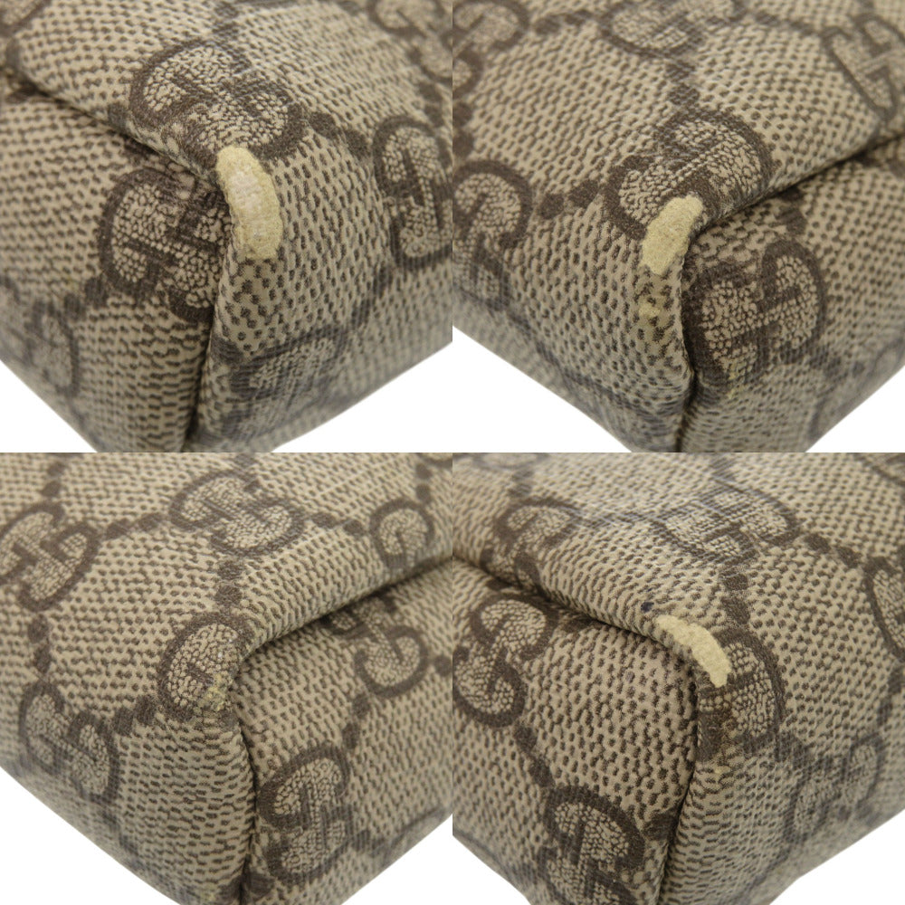 GUCCI Shoulder Bag 223666 GG Supreme Brown