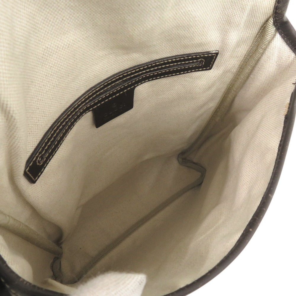 GUCCI Shoulder Bag 223666 GG Supreme Brown