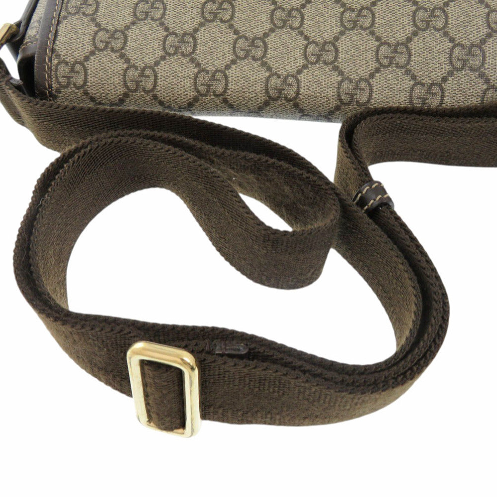 GUCCI Shoulder Bag 223666 GG Supreme Brown