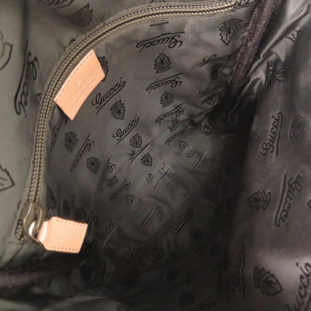 GUCCI Shoulder Bag 223666 leather pink beige Guccisima