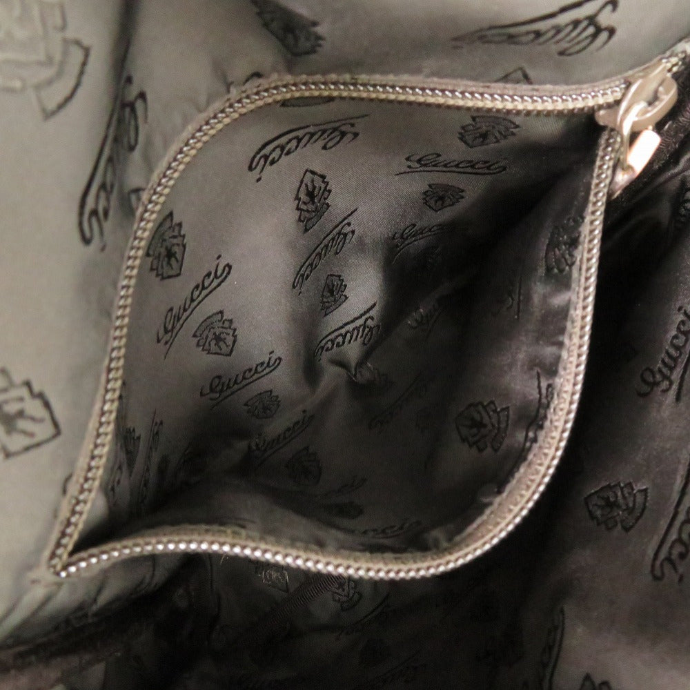 GUCCI Shoulder Bag 223666 leather pink beige Guccisima