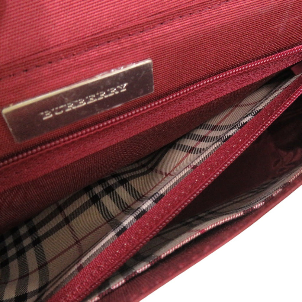BURBERRY Handbag leather beige With logo