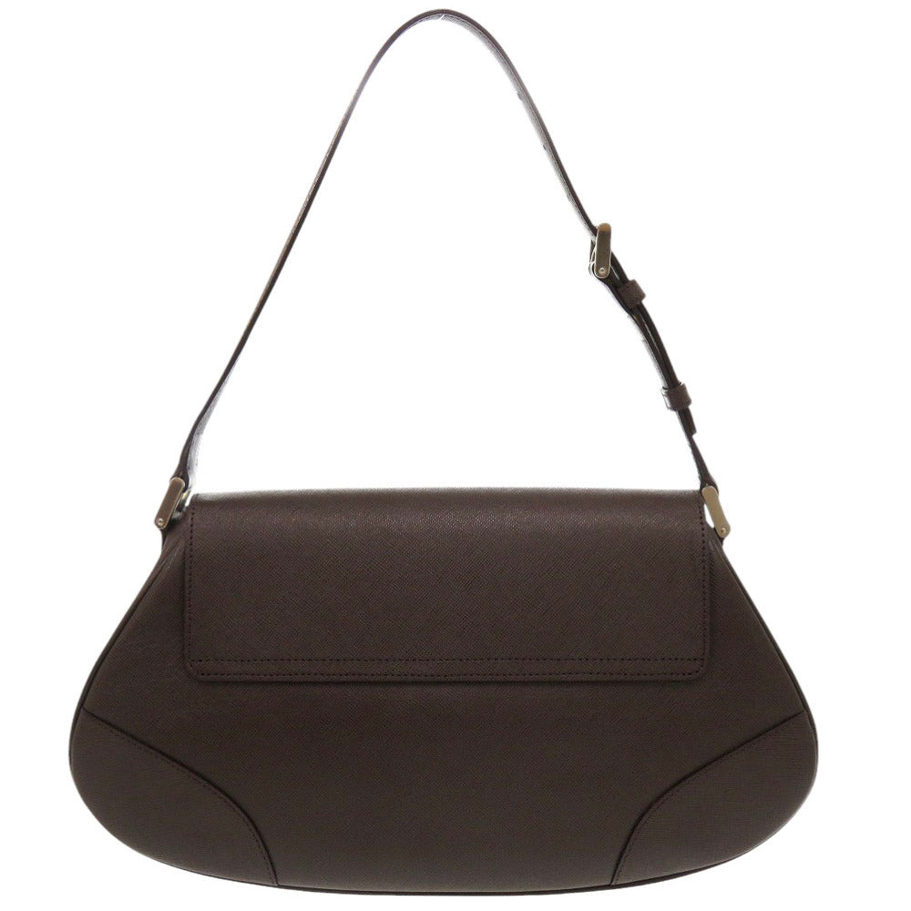 BURBERRY Handbag 20230824 leather Brown Vintage logo