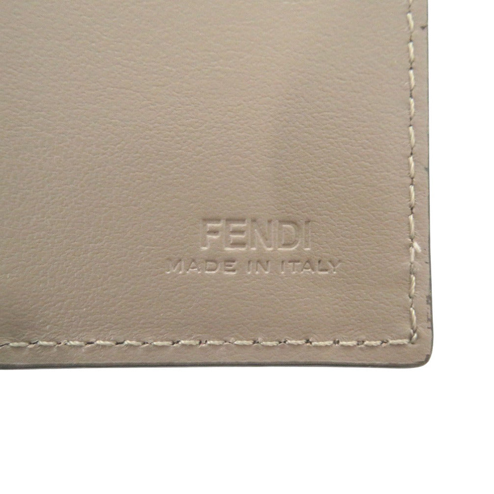 FENDI Bifold Wallet 8M0387 leather beige Ehuise Fendi