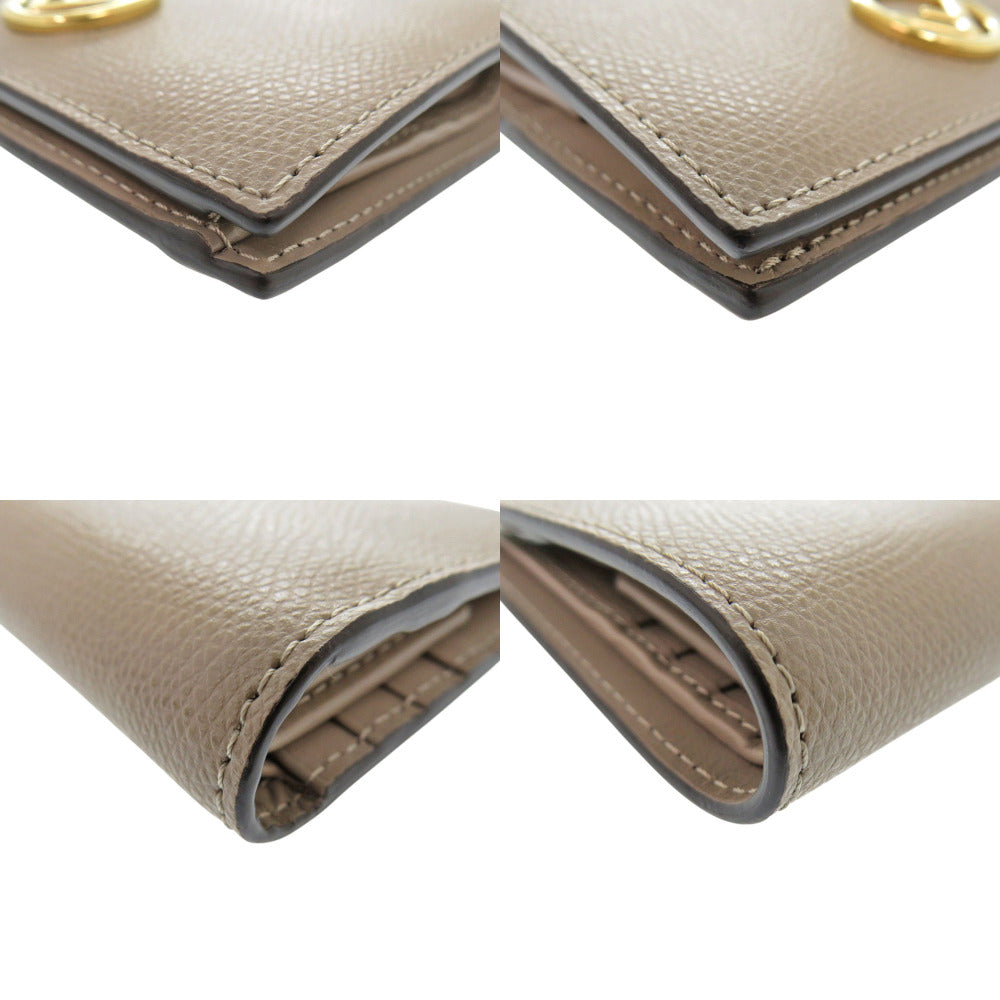 FENDI Bifold Wallet 8M0387 leather beige Ehuise Fendi