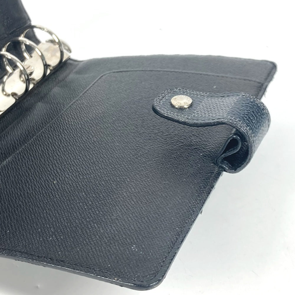 LOUIS VUITTON Notebook cover R20242 Damier Grafitto Canvas black Damier Grafitte Agenda MM