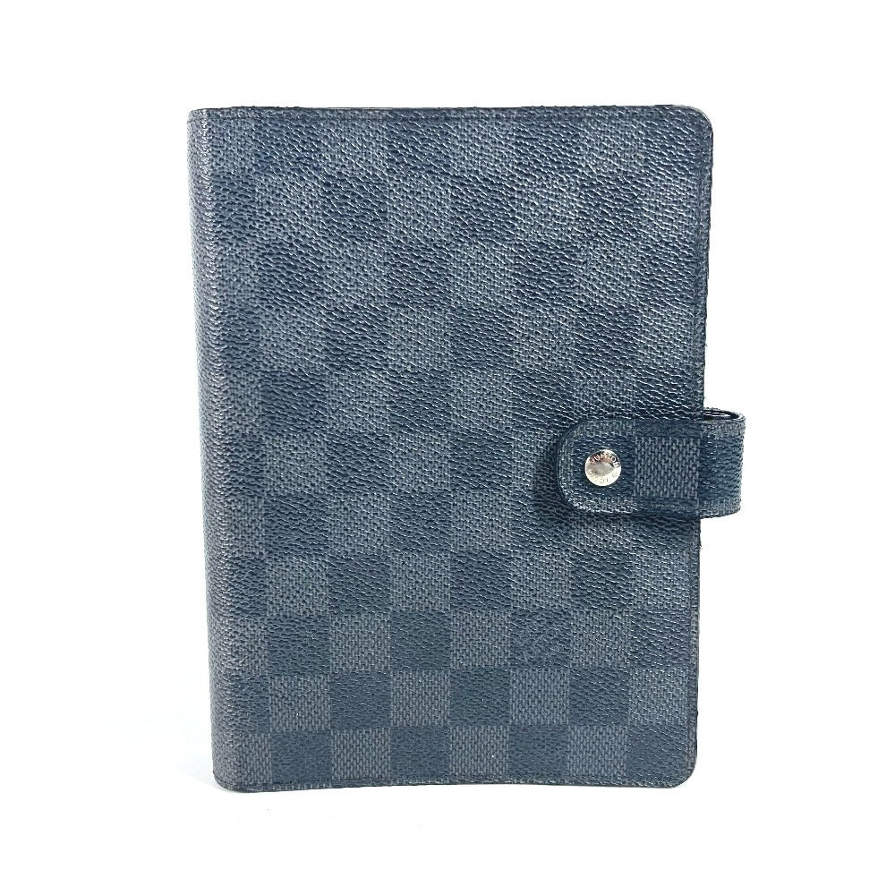 LOUIS VUITTON Notebook cover R20242 Damier Grafitto Canvas black Damier Grafitte Agenda MM