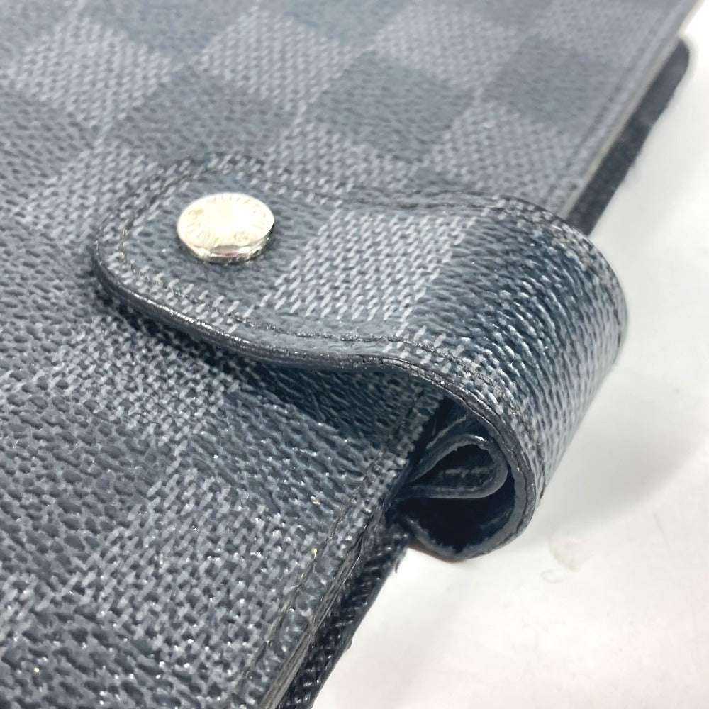 LOUIS VUITTON Notebook cover R20242 Damier Grafitto Canvas black Damier Grafitte Agenda MM