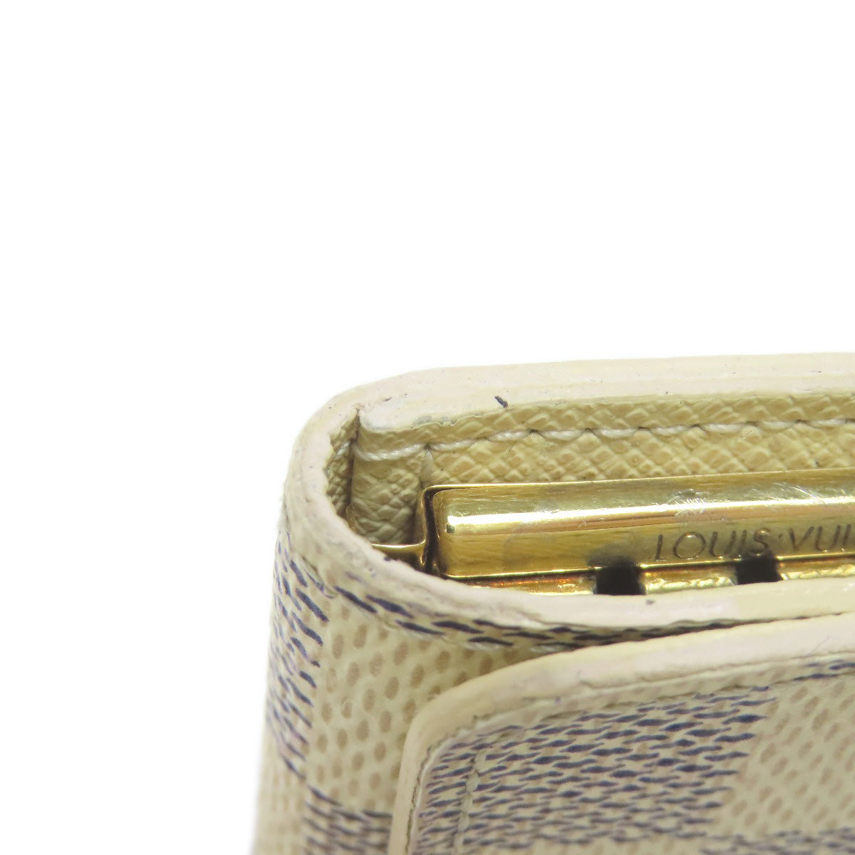 LOUIS VUITTON Key case Key holder N60020 Damier canvas white Multicles4