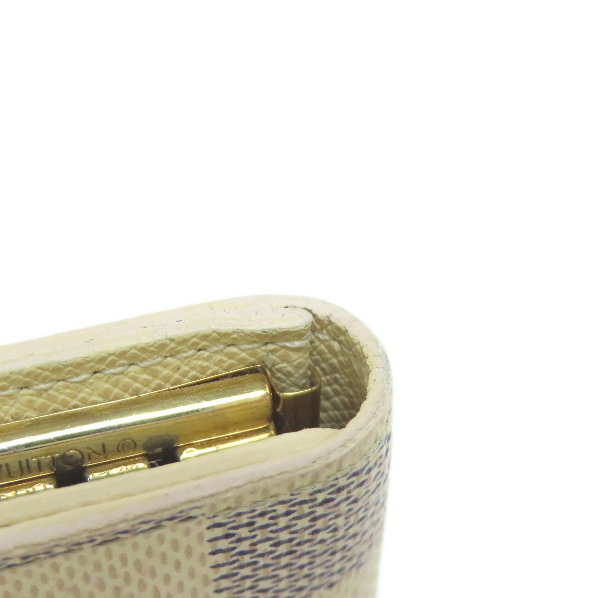 LOUIS VUITTON Key case Key holder N60020 Damier canvas white Multicles4