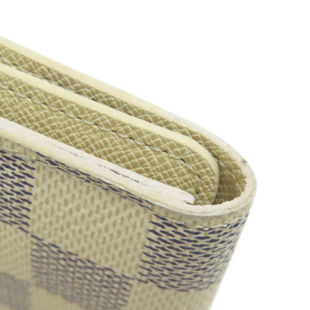 LOUIS VUITTON Key case Key holder N60020 Damier canvas white Multicles4
