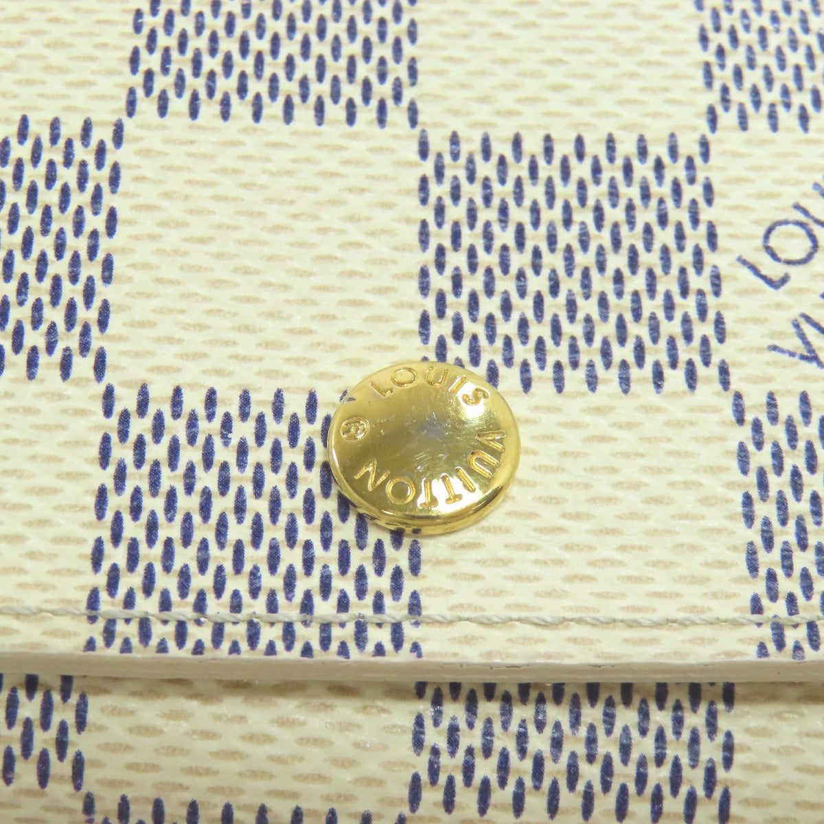 LOUIS VUITTON Key case Key holder N60020 Damier canvas white Multicles4