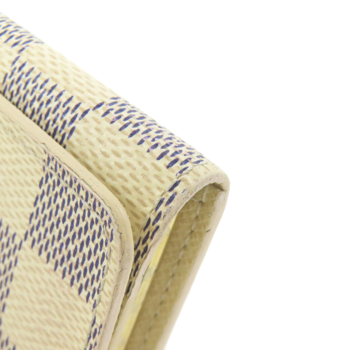 LOUIS VUITTON Key case Key holder N60020 Damier canvas white Multicles4