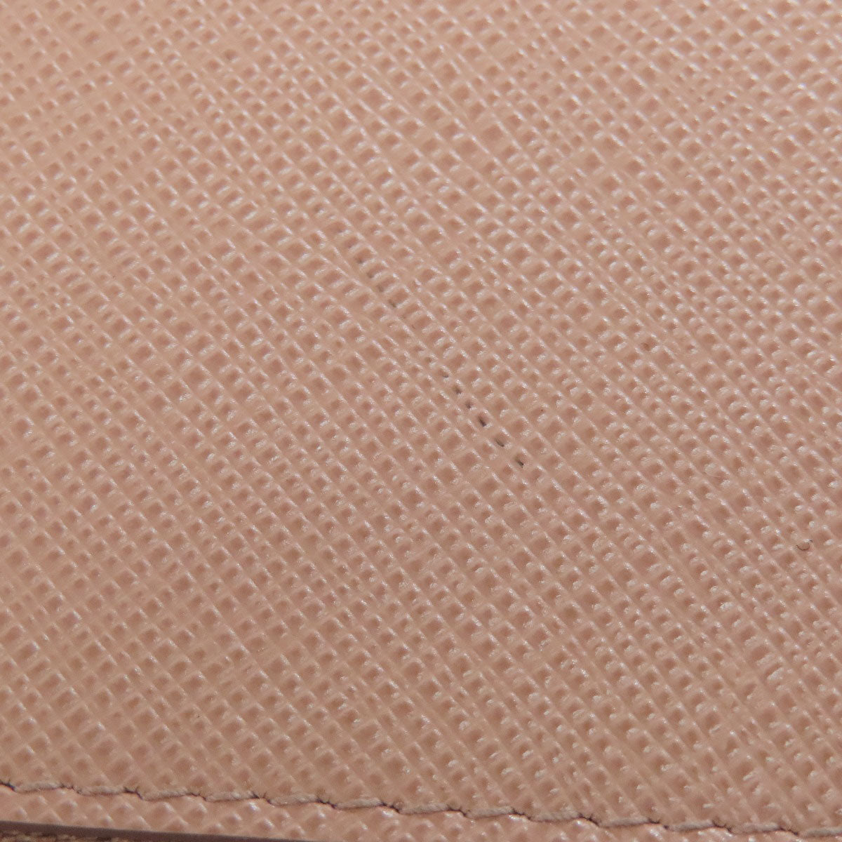 PRADA Long Wallet Purse leather beige Safiano logo