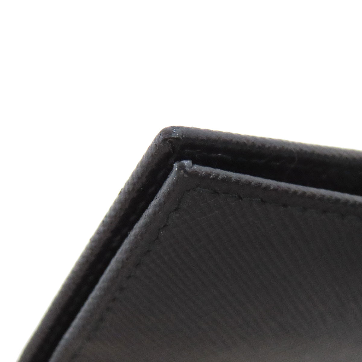 PRADA Bifold Wallet Safiano black logo