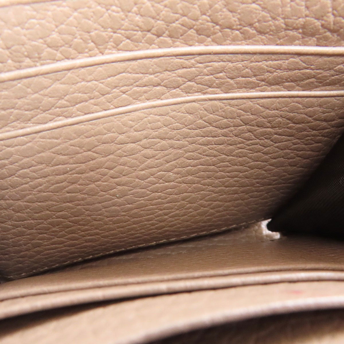 GUCCI Bifold Wallet 593587 leather beige Double G GG Marmont Medium Wallet