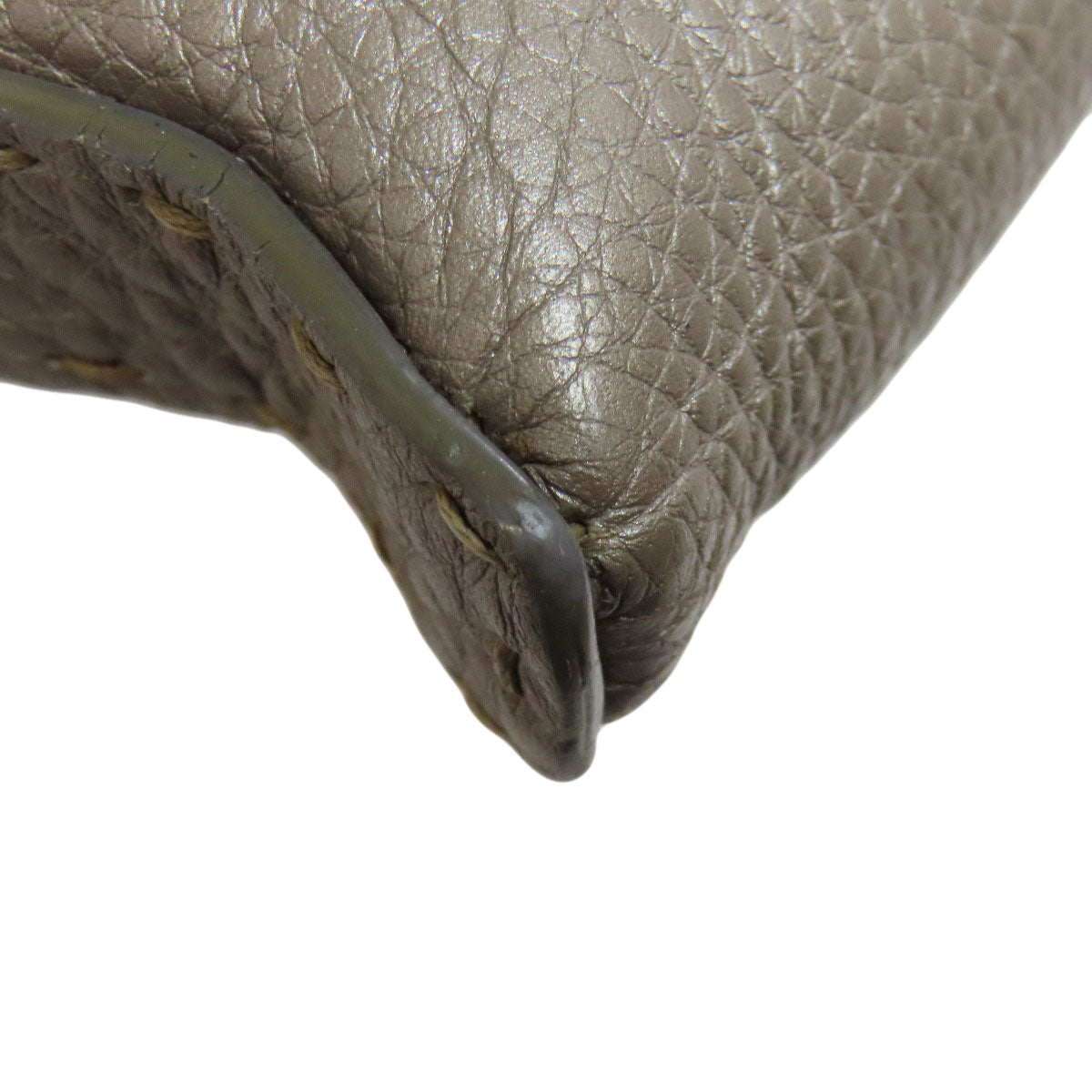 FENDI Shoulder Bag Calfskin gray Celeria