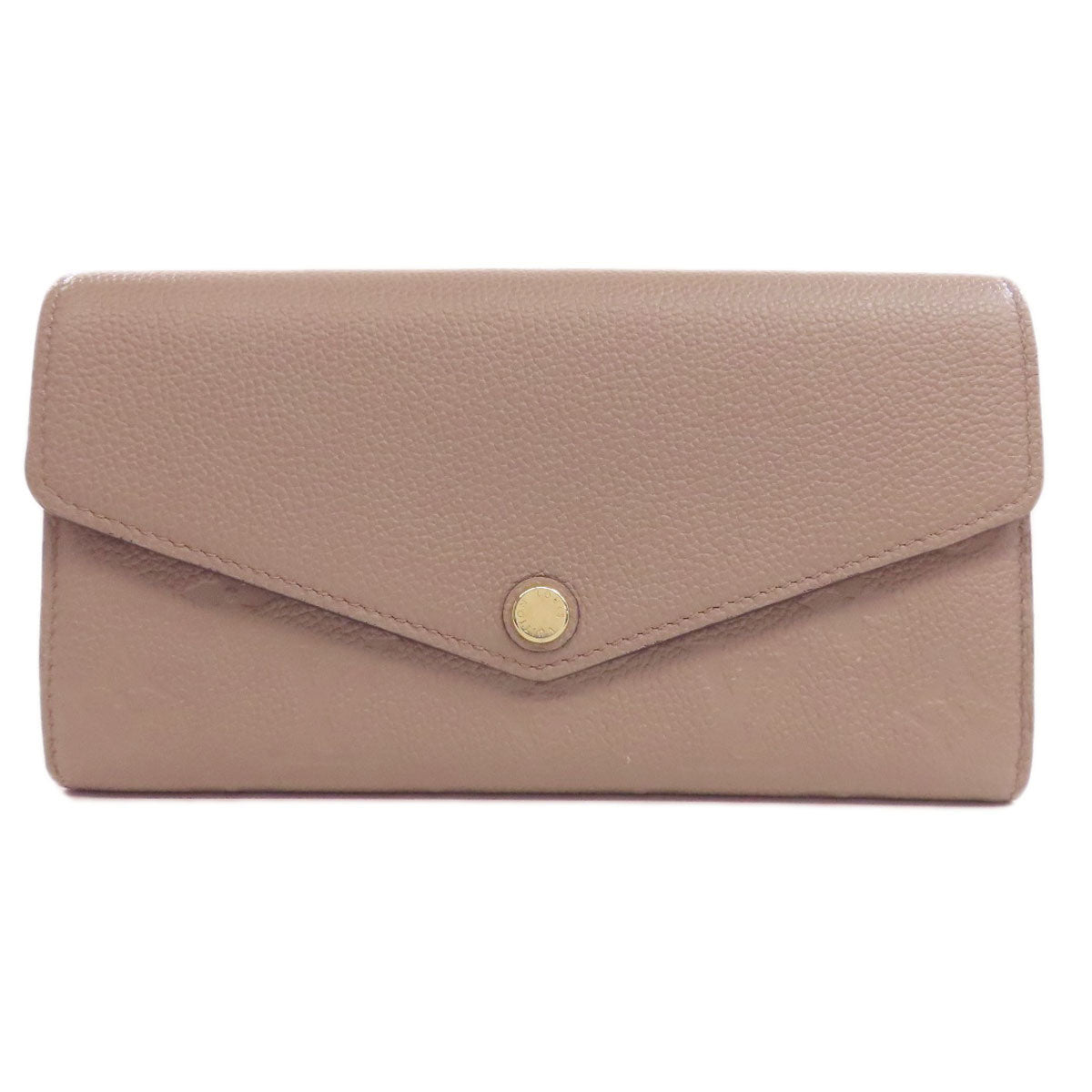 LOUIS VUITTON Long Wallet Purse M68708 Ann Platt beige Portefeuille Sara