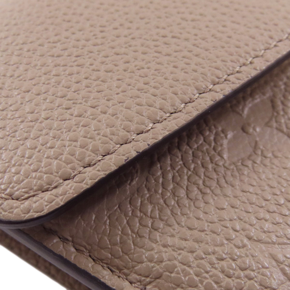 LOUIS VUITTON Long Wallet Purse M68708 Ann Platt beige Portefeuille Sara
