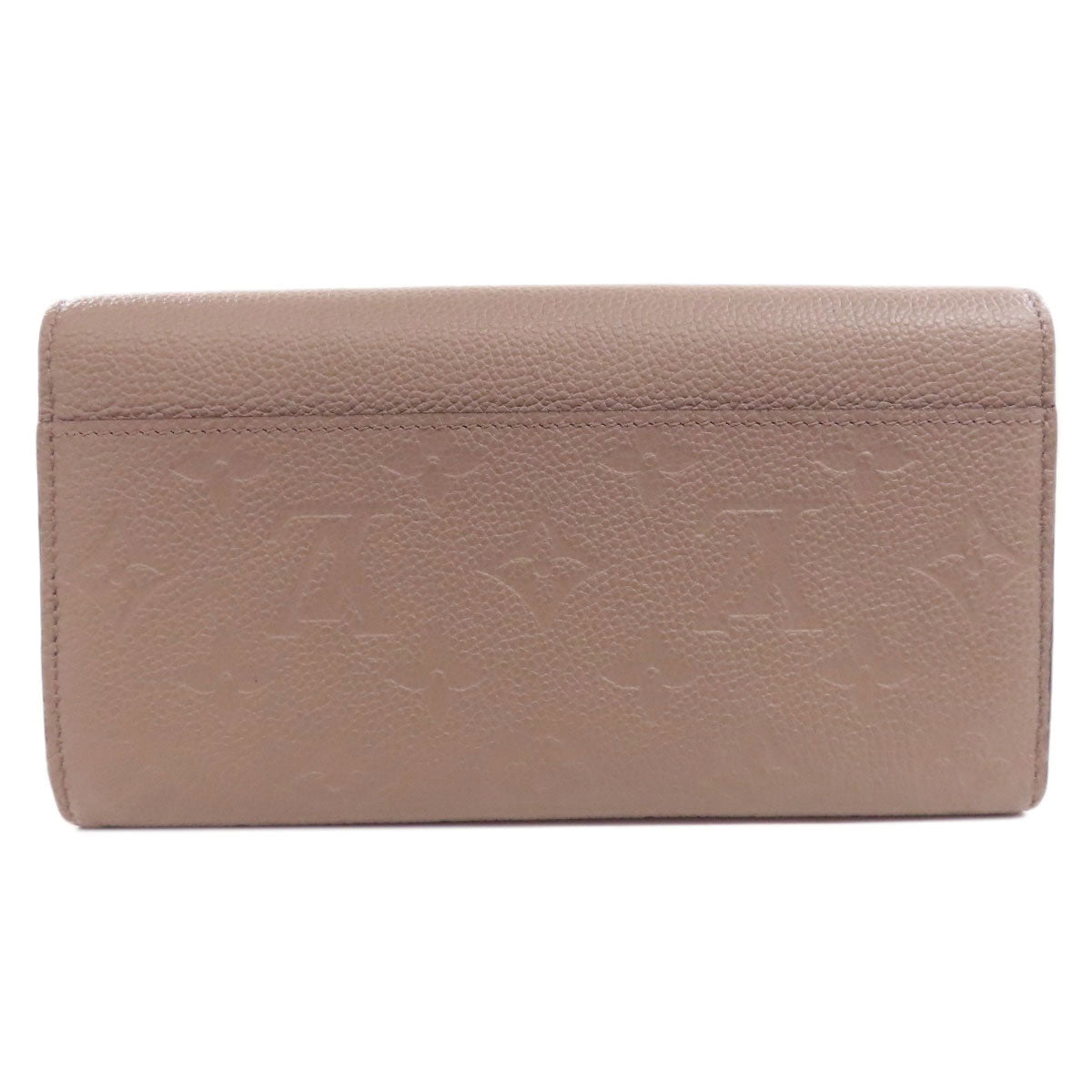 LOUIS VUITTON Long Wallet Purse M68708 Ann Platt beige Portefeuille Sara