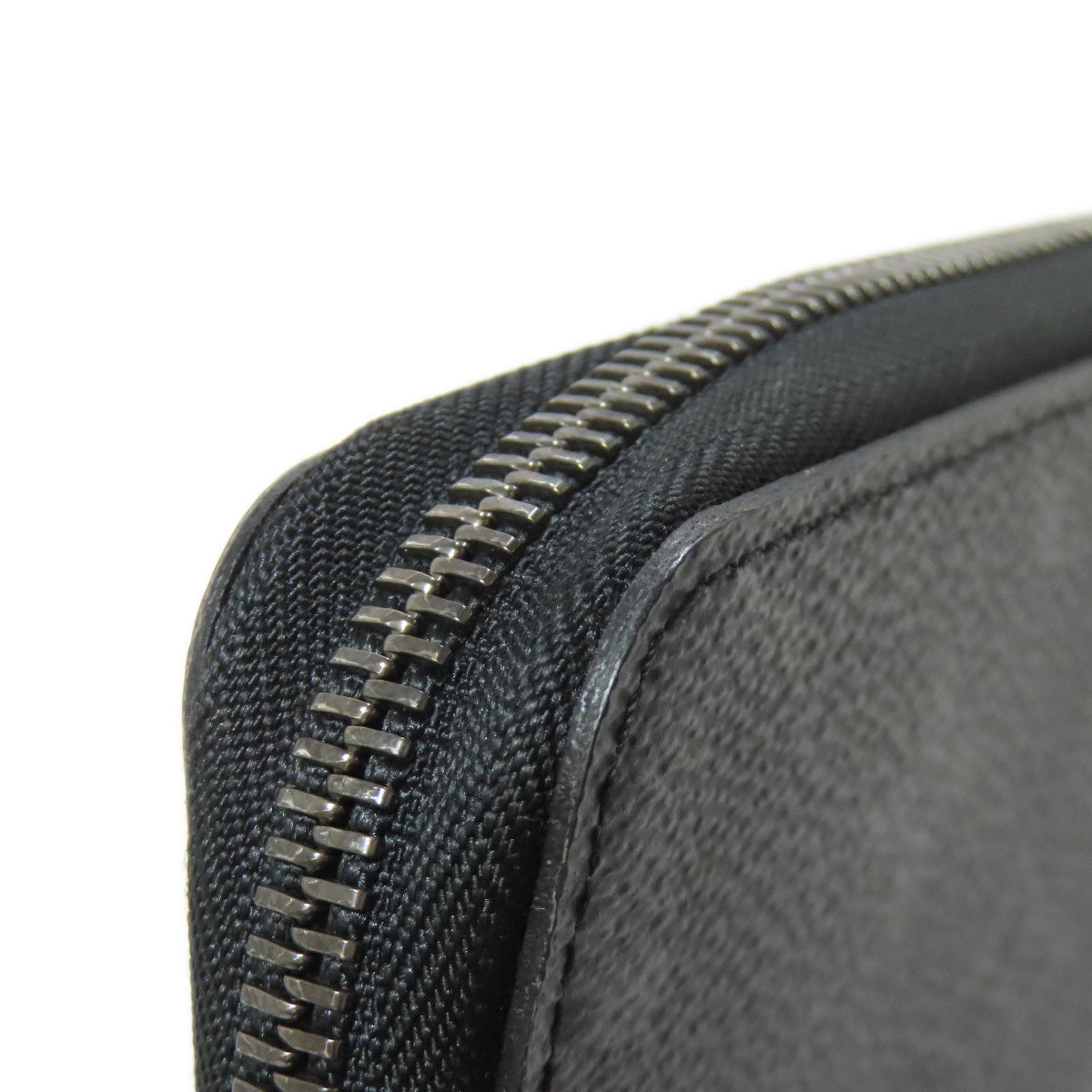 LOUIS VUITTON Long Wallet Purse M82081 Monogram Eclipse black Zippy Organizer NM