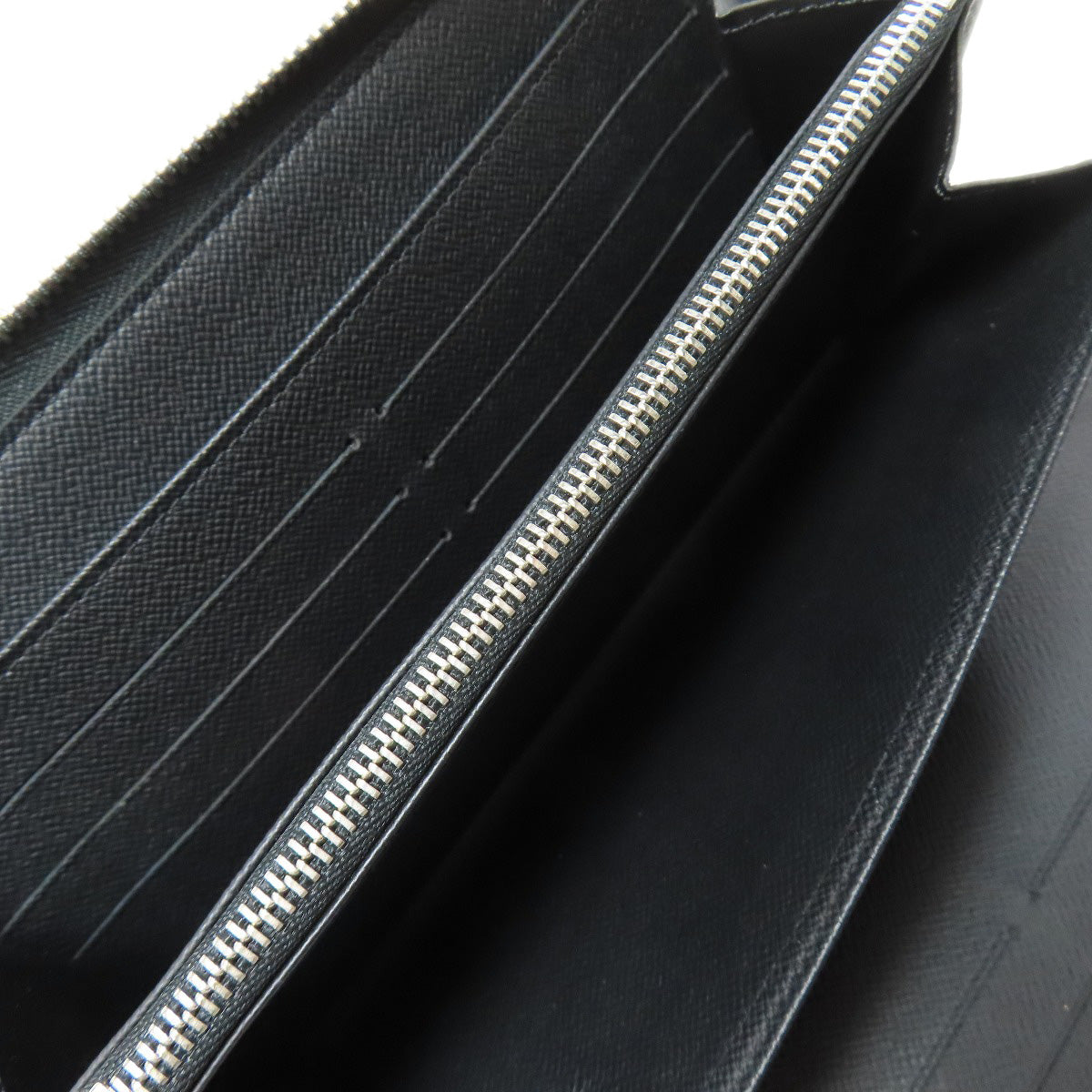 LOUIS VUITTON Long Wallet Purse N60111 Damier canvas gray Zippy Organizer NM