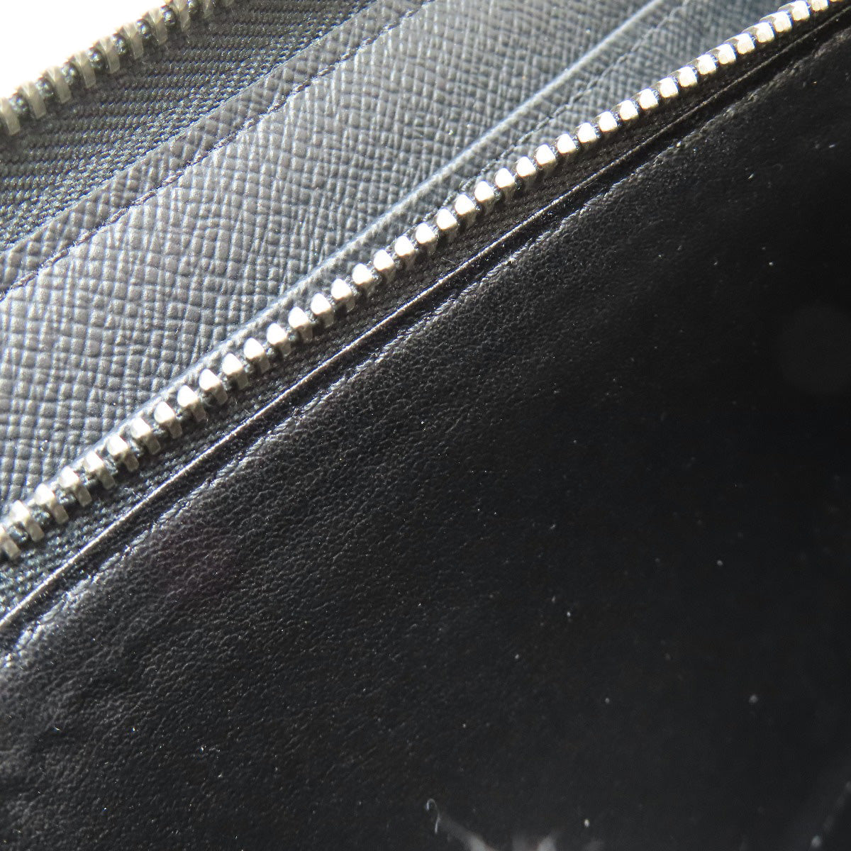LOUIS VUITTON Long Wallet Purse N60111 Damier canvas gray Zippy Organizer NM