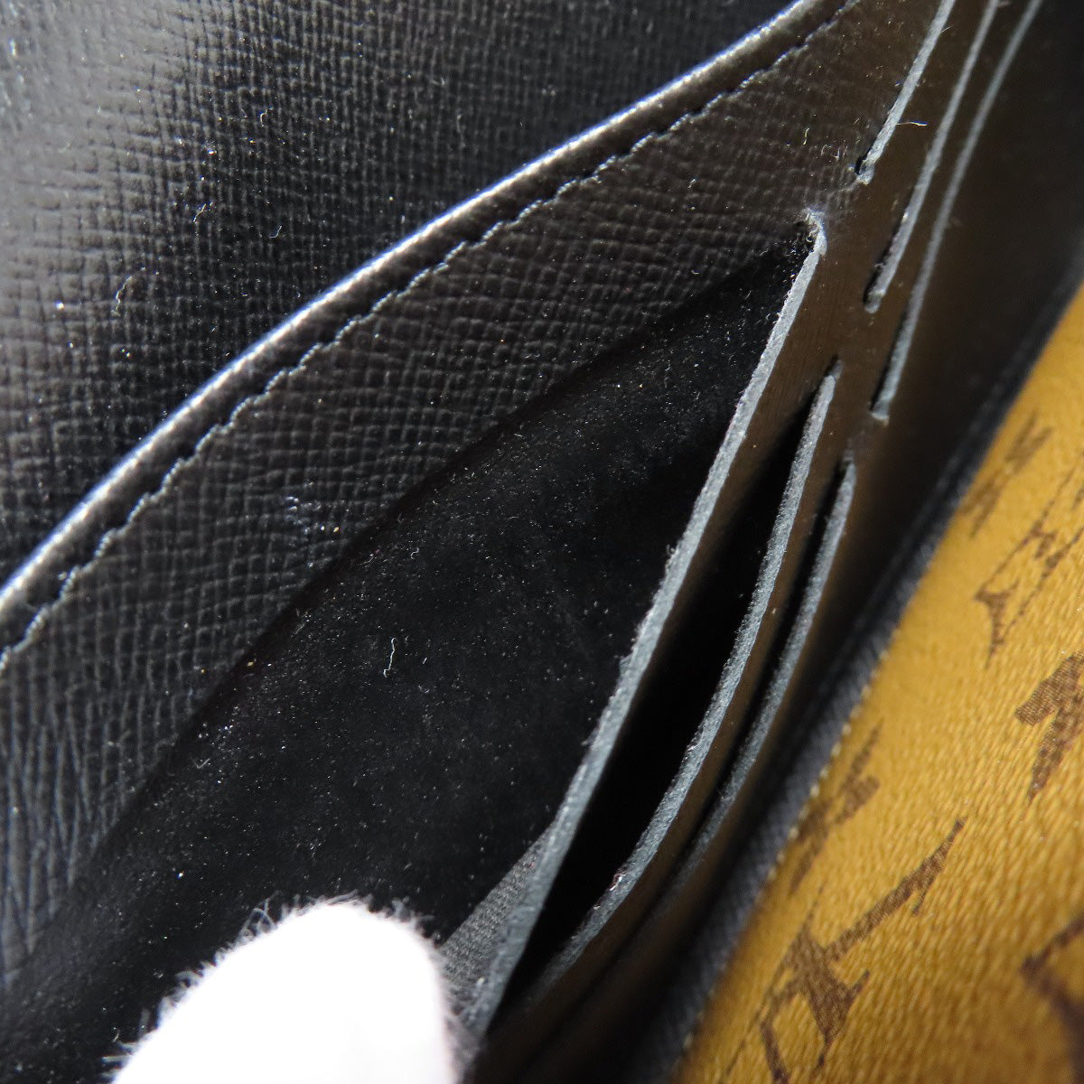 LOUIS VUITTON Long Wallet Purse M80726 Monogram Giant Brown Portefeuille Sara