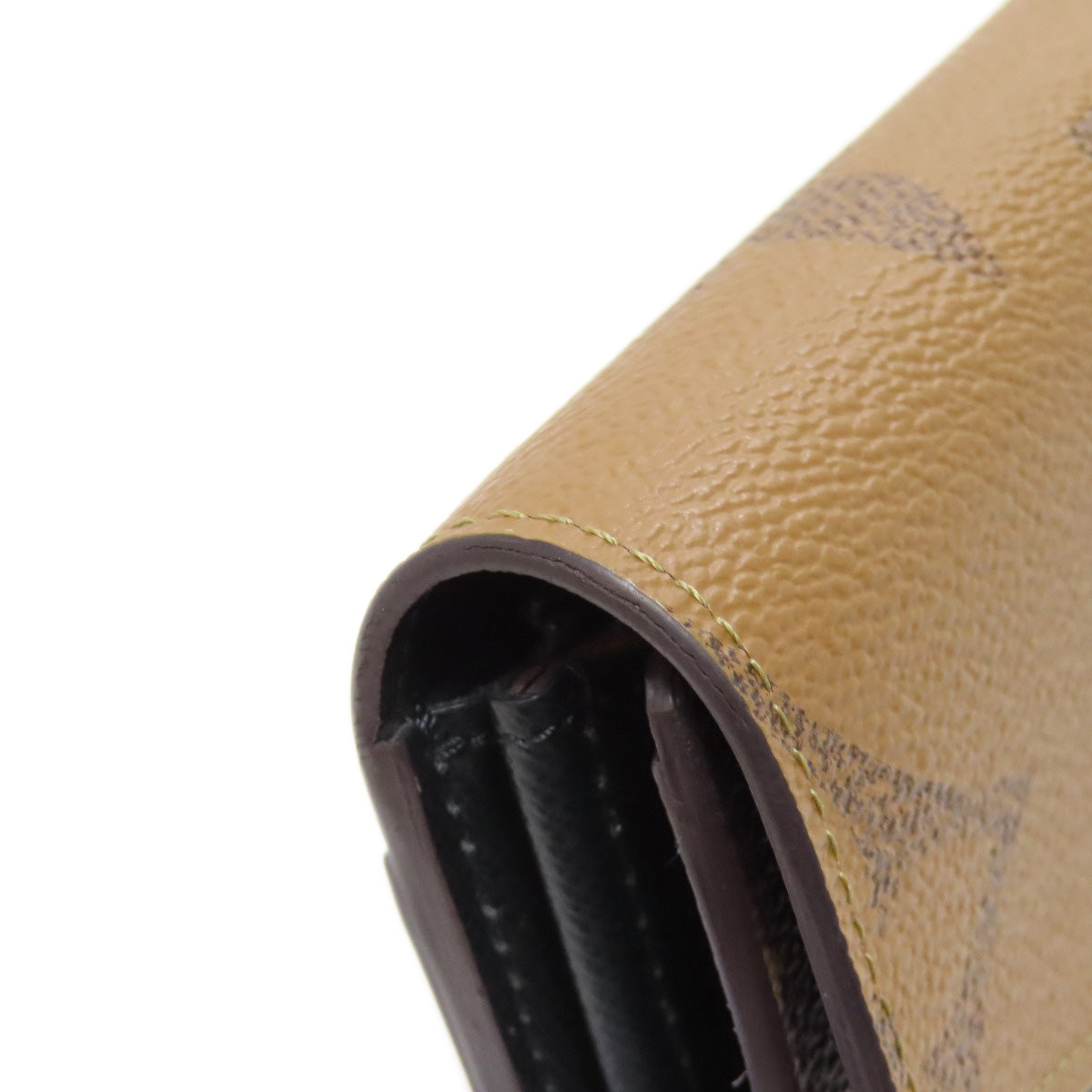 LOUIS VUITTON Long Wallet Purse M80726 Monogram Giant Brown Portefeuille Sara
