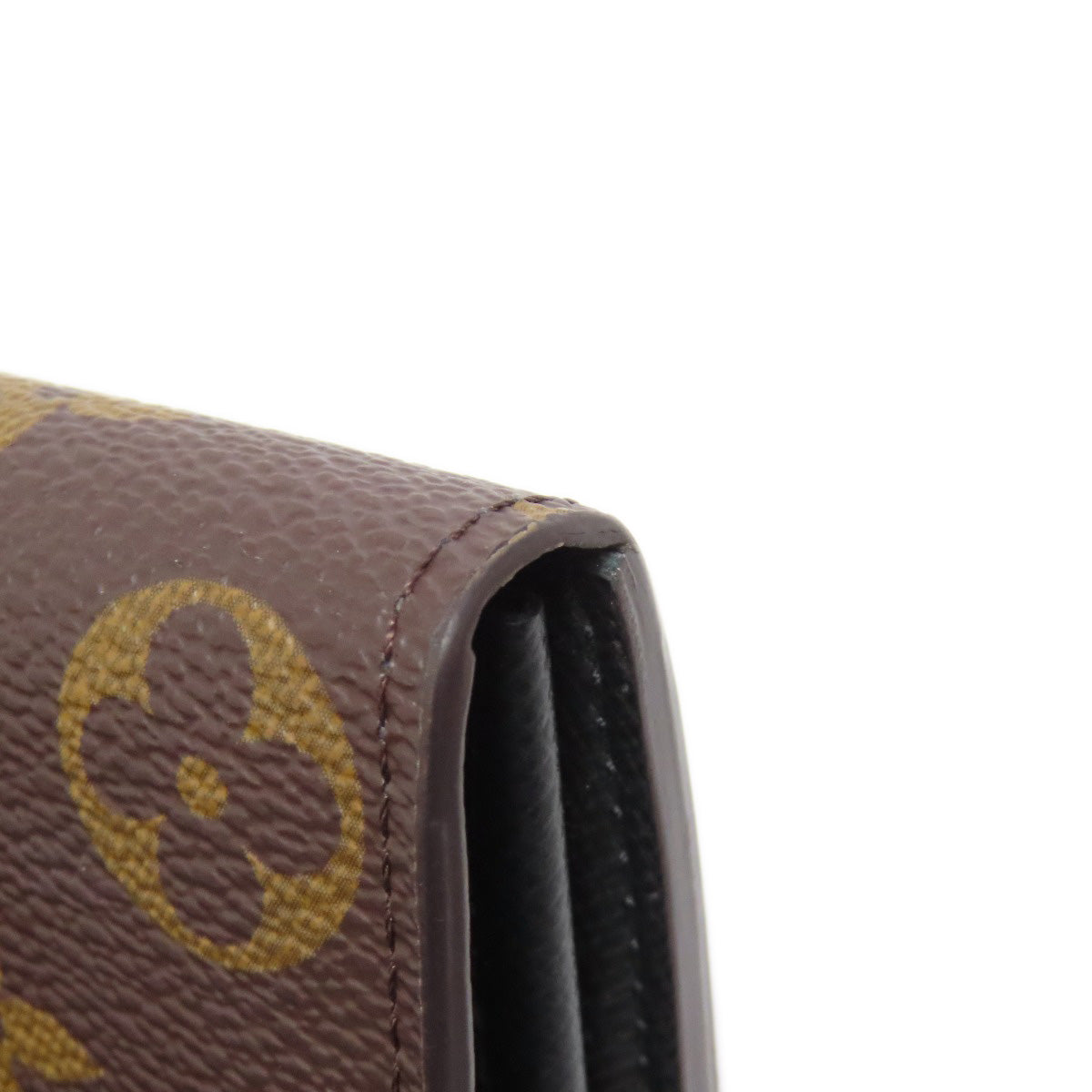 LOUIS VUITTON Long Wallet Purse M80726 Monogram Giant Brown Portefeuille Sara