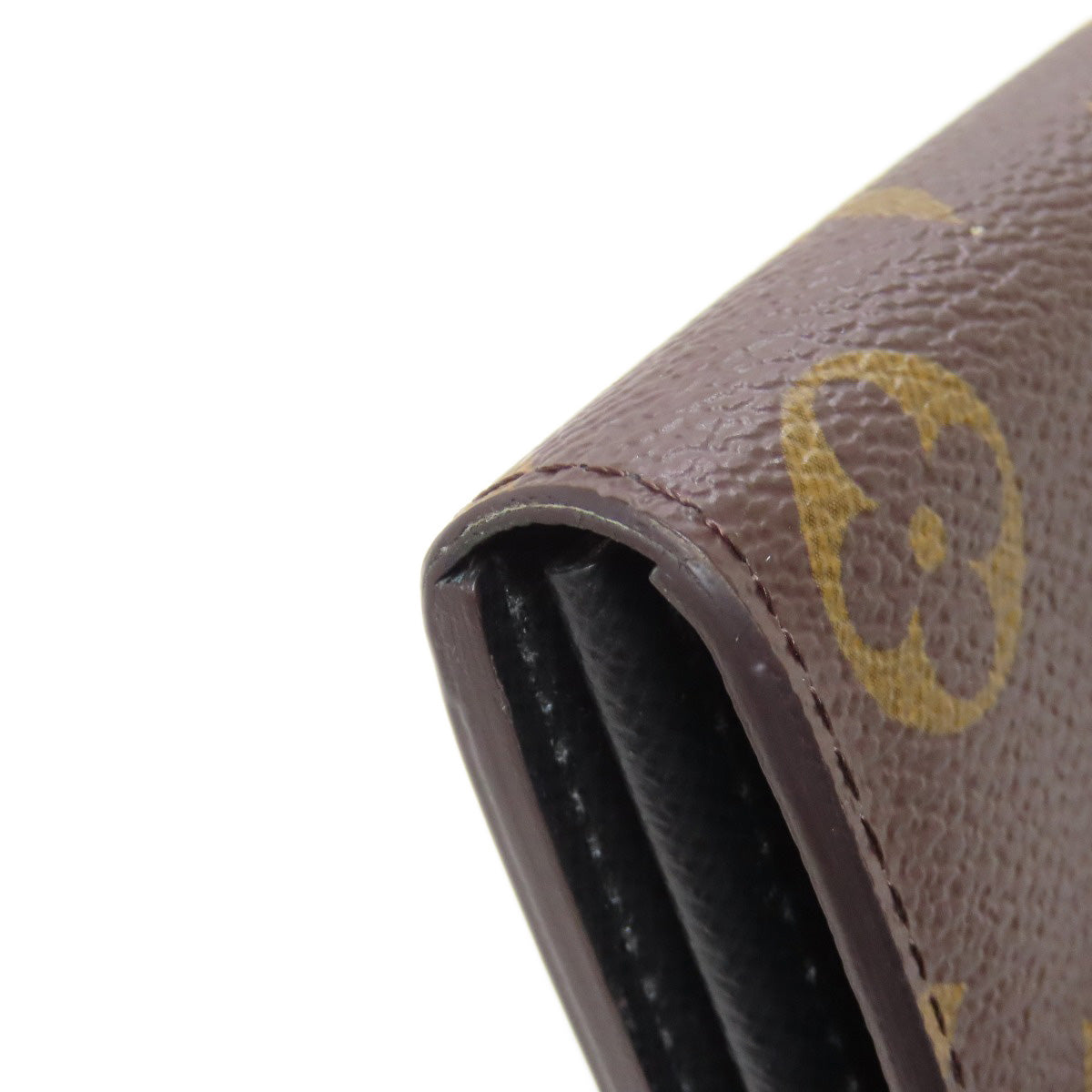LOUIS VUITTON Long Wallet Purse M80726 Monogram Giant Brown Portefeuille Sara
