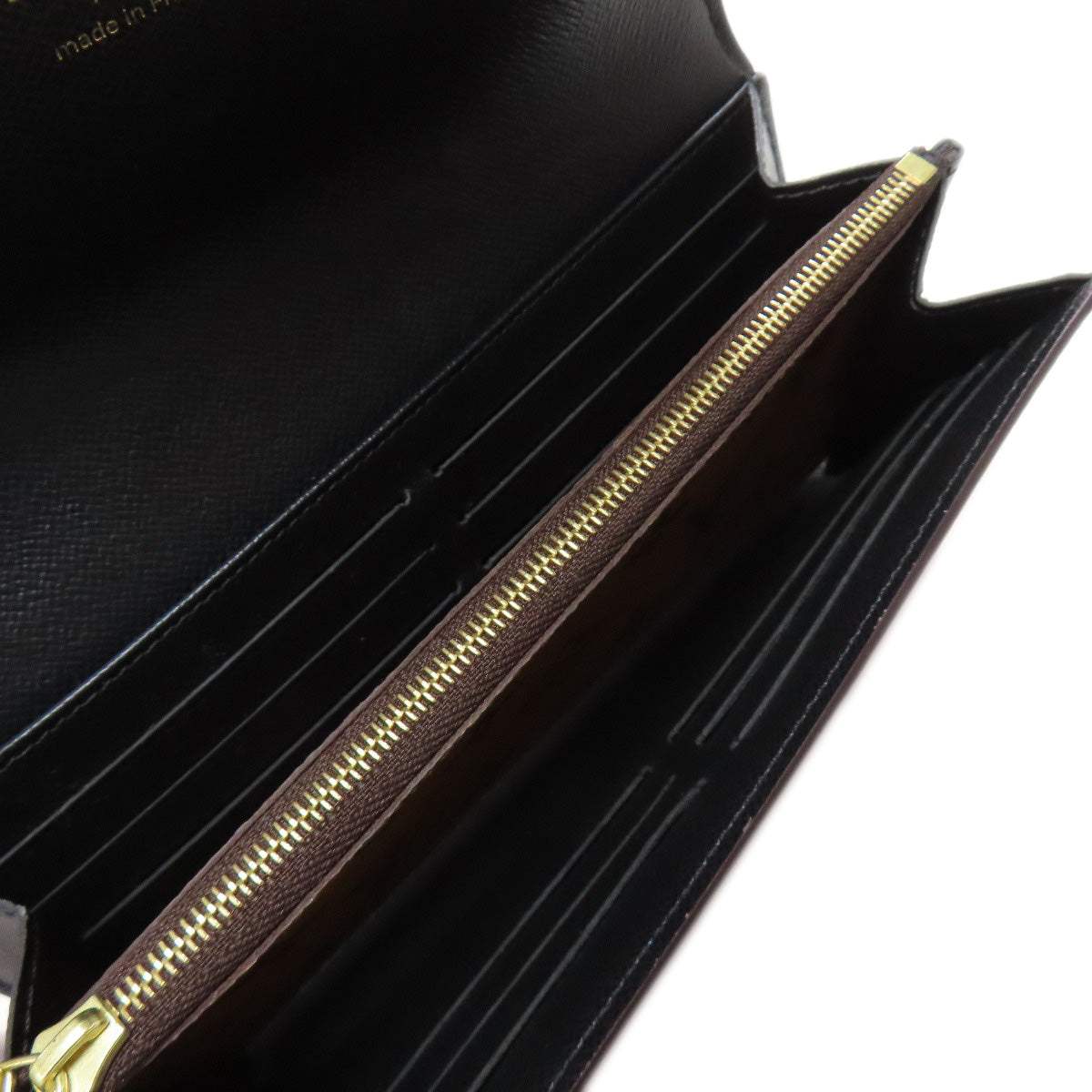 LOUIS VUITTON Long Wallet Purse M80726 Monogram Giant Brown Portefeuille Sara
