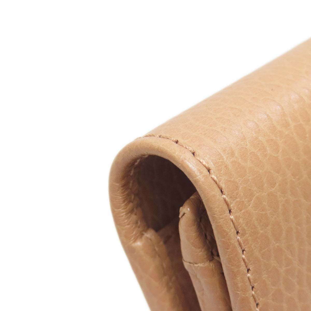 GUCCI Long Wallet Purse 615524 leather beige Interlocking G outlet