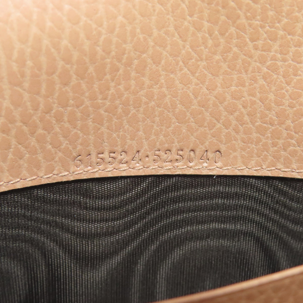 GUCCI Long Wallet Purse 615524 leather beige Interlocking G outlet
