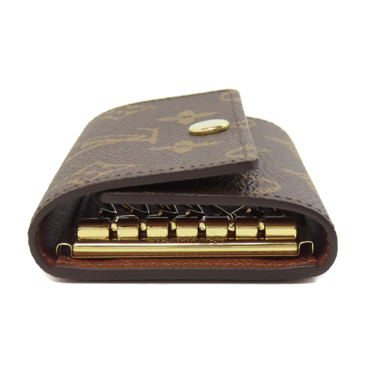 LOUIS VUITTON Key case Key holder M62630 Monogram canvas Brown Multicles6