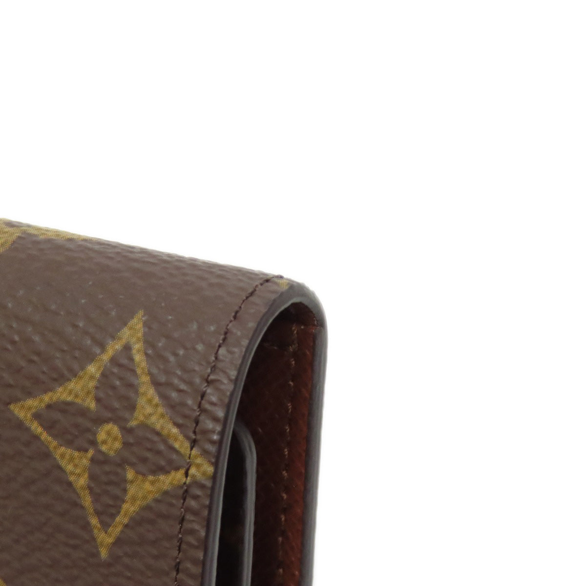 LOUIS VUITTON Key case Key holder M62630 Monogram canvas Brown Multicles6