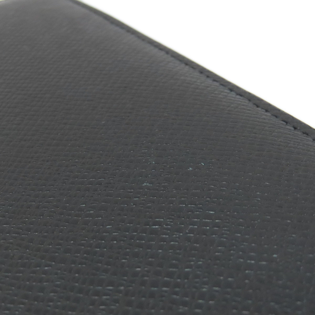 LOUIS VUITTON Long Wallet Purse M32654 Taiga Leather black Portefeuille・Brazza Former